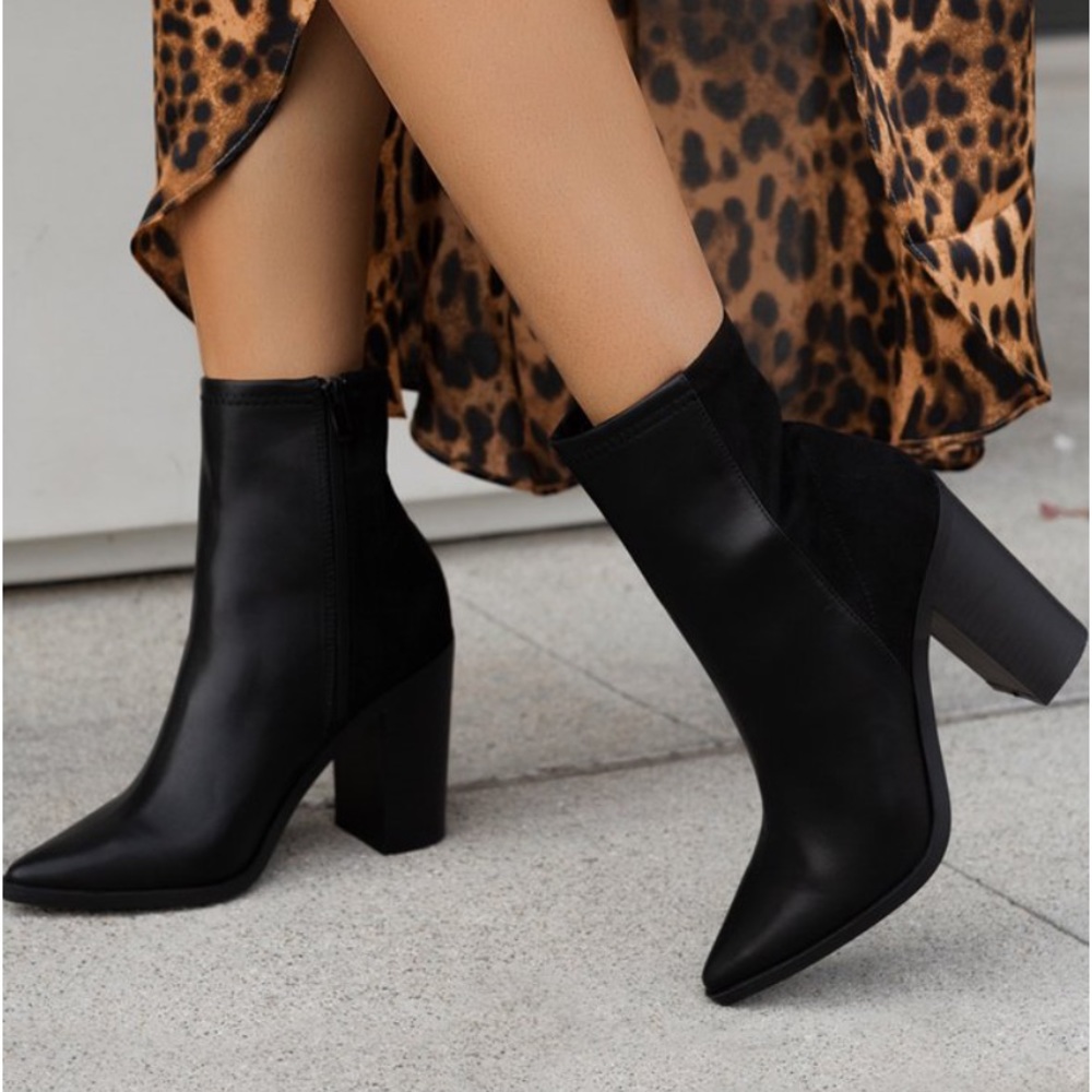 Black booties